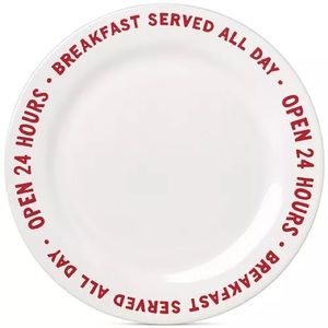 6 Kate Spade Lenox Diner Plates